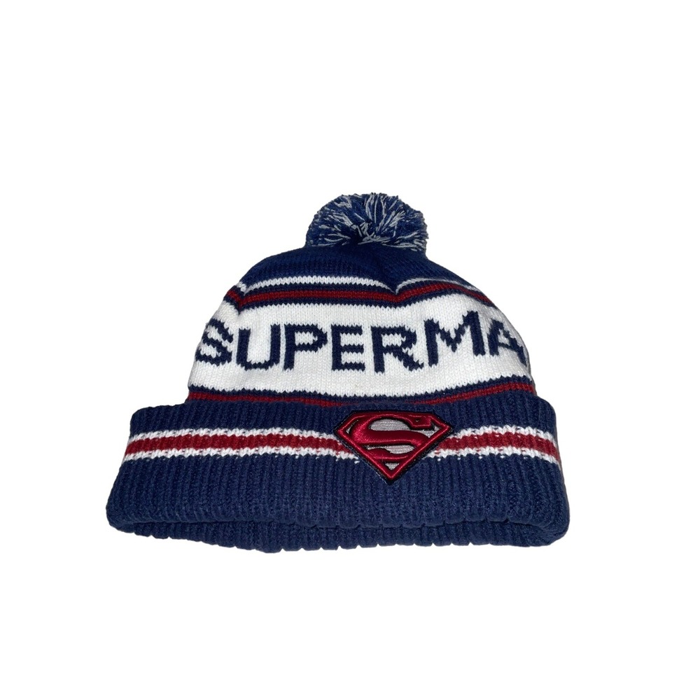 DC Comics Superman Beanie Cap Hat Toboggan RN#115665‎